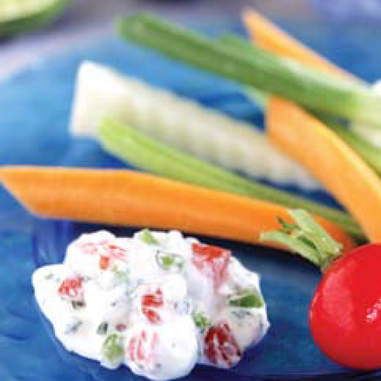 Vegetales Surtidos con Salsa Dip